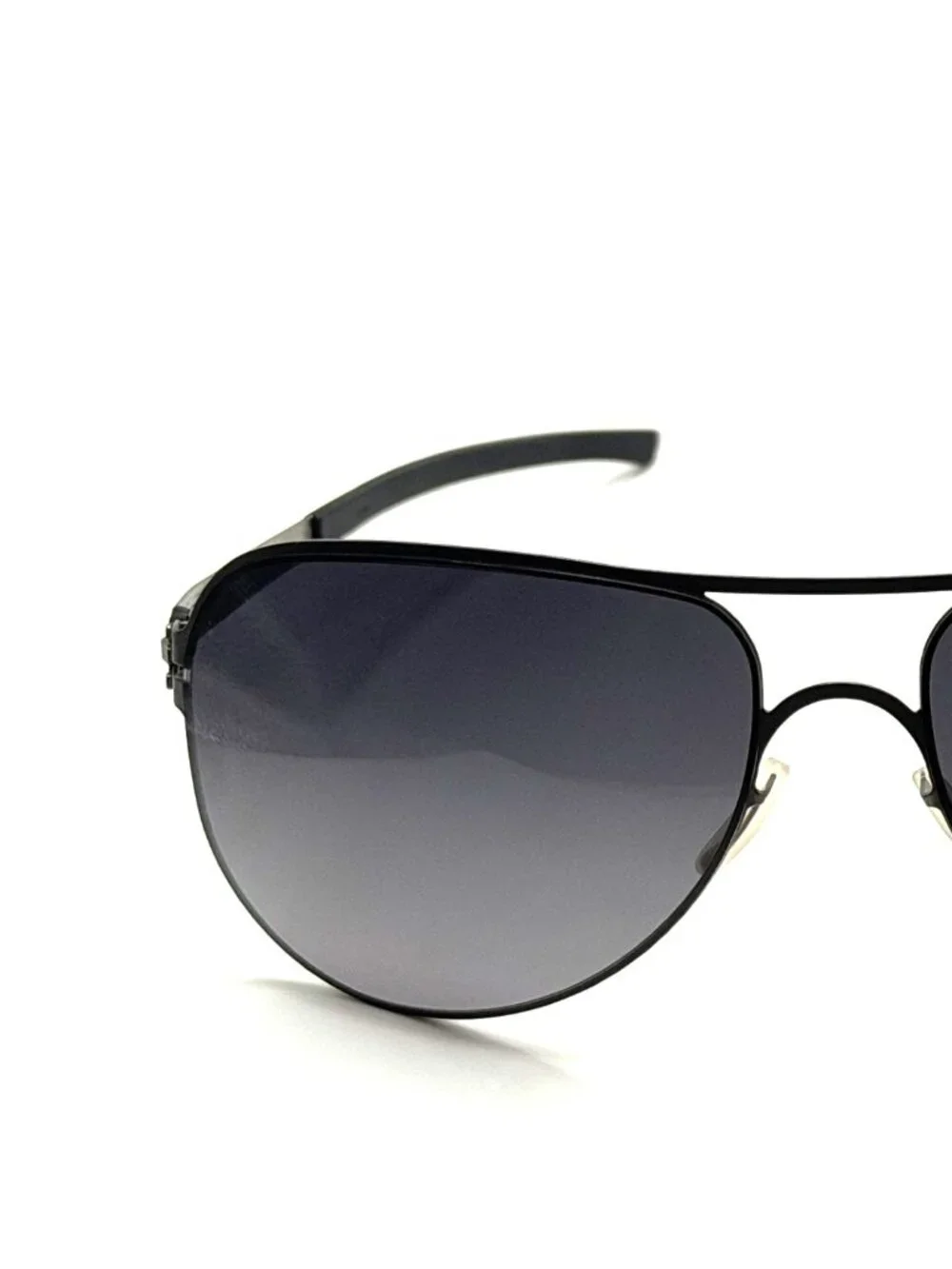 NEW IC! BERLIN T-24-16-6 CERAMIC MATT/GREY UNISEX SUNGLASSES 60MM 17 140